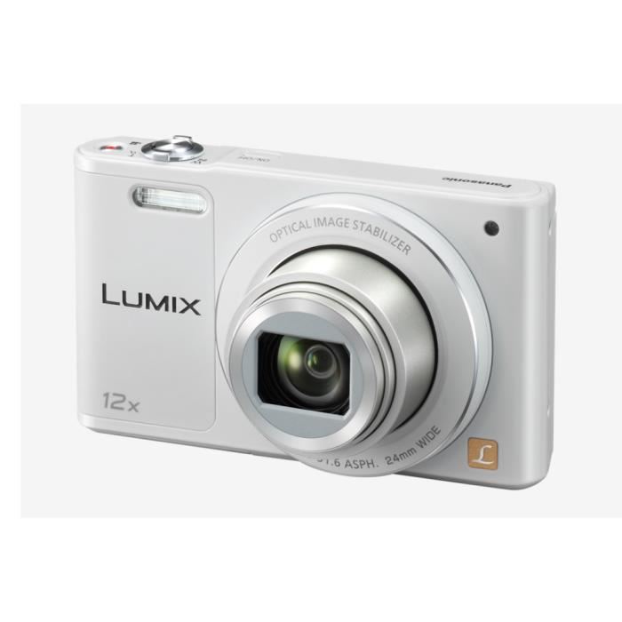 Panasonic Sz10 Blanc - Ccd 16 Megapixels Appareil Photo Numerique Compact