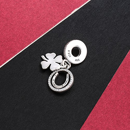 Pandora Charm Pendant Trefle A Quatre Feuilles Chance