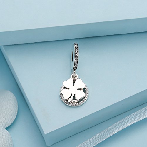 Pandora Charm Pendant Trefle A Quatre Feuilles Chance