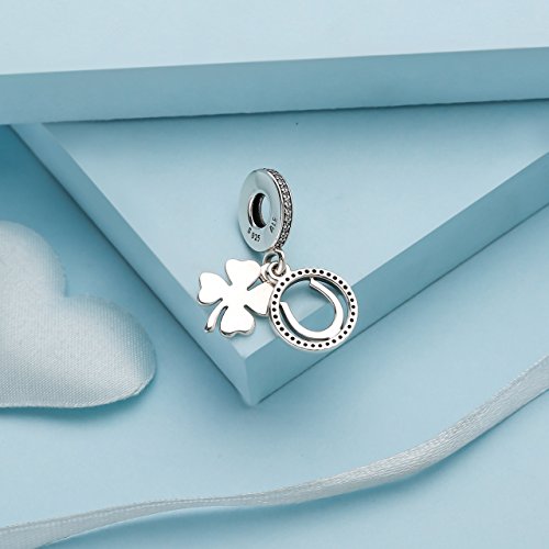 Pandora Charm Pendant Trefle A Quatre Feuilles Chance