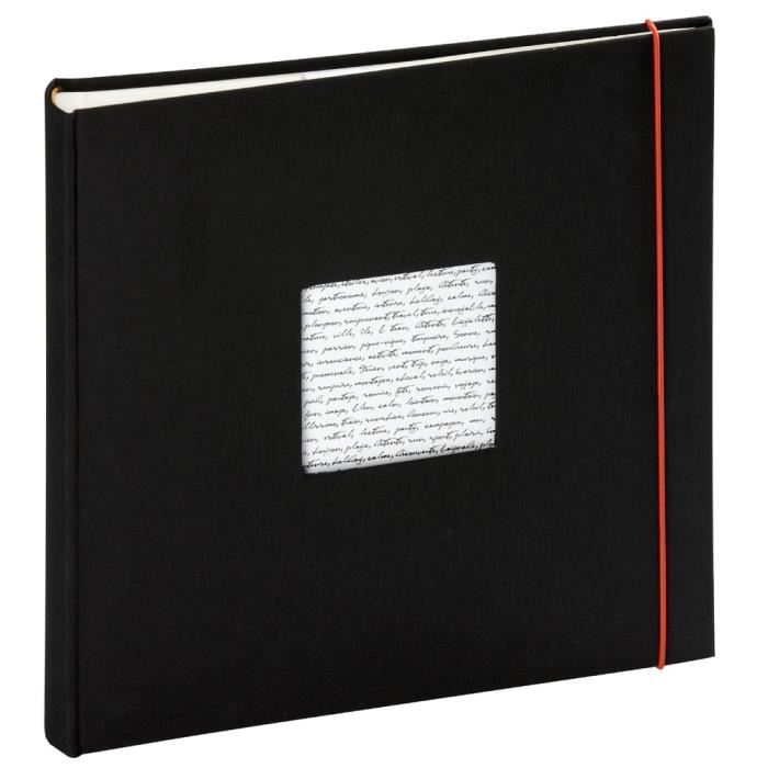 Album Photo Traditionnel Linea Noir 240 Photos 10x15 Panodia Noir