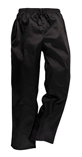 Pantalon De Cuisine Noir Deperlant