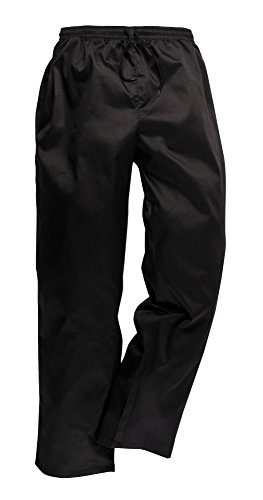 Pantalon De Cuisine Patisserie Noir Dep 