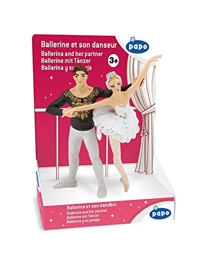 Figurine Ballerine Et Son Danseur - Papo - Le Monde Enchante - Mixte - À Partir De 3 Ans