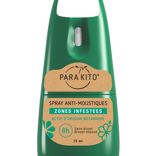 Parakito Spray Anti-moustiques Zones Infestees 75ml