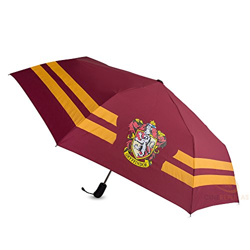 Cinereplicas Harry Potter Parapluie Gryffondor Ouverture Automatique Pliant 112cm Licence Officielle