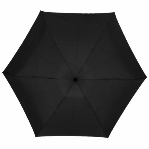 Isotoner Parapluie Mini Pliant Noir Femme