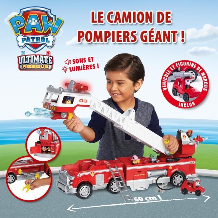 Paw Patrol - Camion De Pompiers Ultimate...