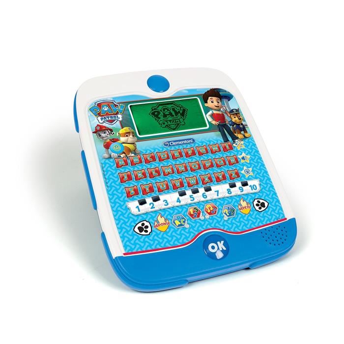 Tablette Educative Parlante Pat Patrouille - Clementoni - Mixte - A Partir De 4 Ans