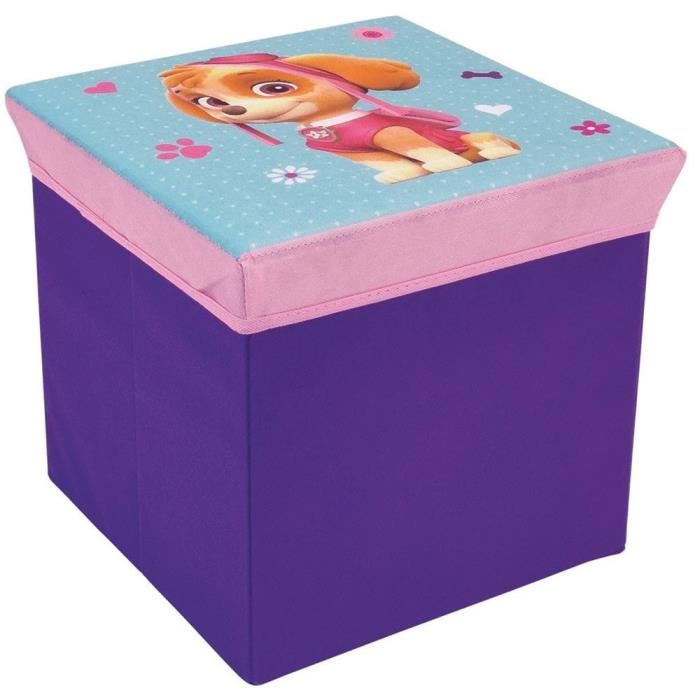 Fun House Pat Patrouille Fille Tabouret De Rangement Pour Enfant