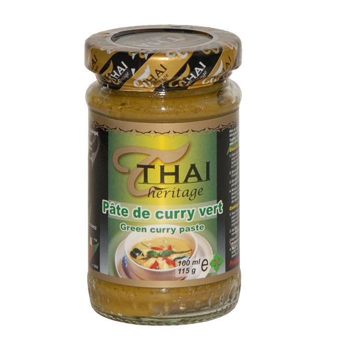 Thai Heritage Pate De Curry Vert 110 G