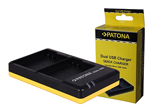 Patona 1965 USB Dual chargeur pour batte...