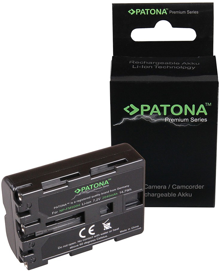 Patona Batterie Sony Np-fm500h (2040mah)