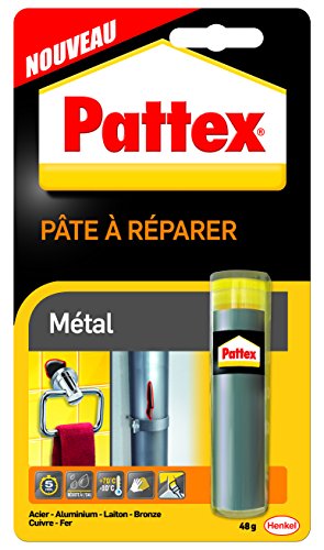 Colle reparation Pate a reparer metal PATTEX, 48 g