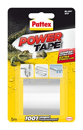 PATTEX Adhesif super puissant Power tape Blanc 50 mm x 5 m