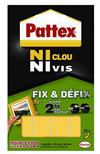 Pattex Ni Clou Ni Vis - Fix & Defix (10 ...