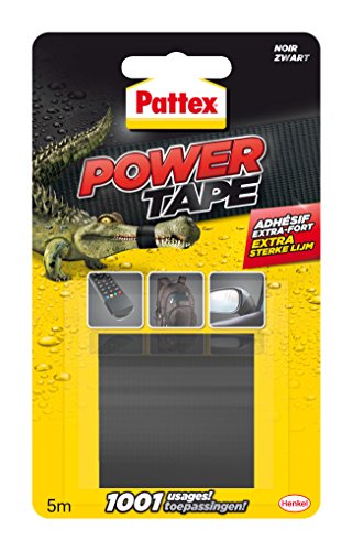PATTEX Adhesif super puissant Power tape Noir 5 m