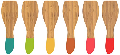 Set Pebbly De 6 Spatules A Raclette