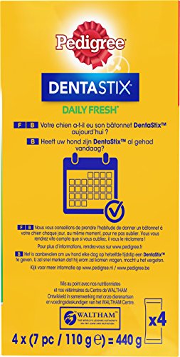 Batonnets A Macher - Pedigree - Dentastix Fresh - Pour Petit Chien - X28