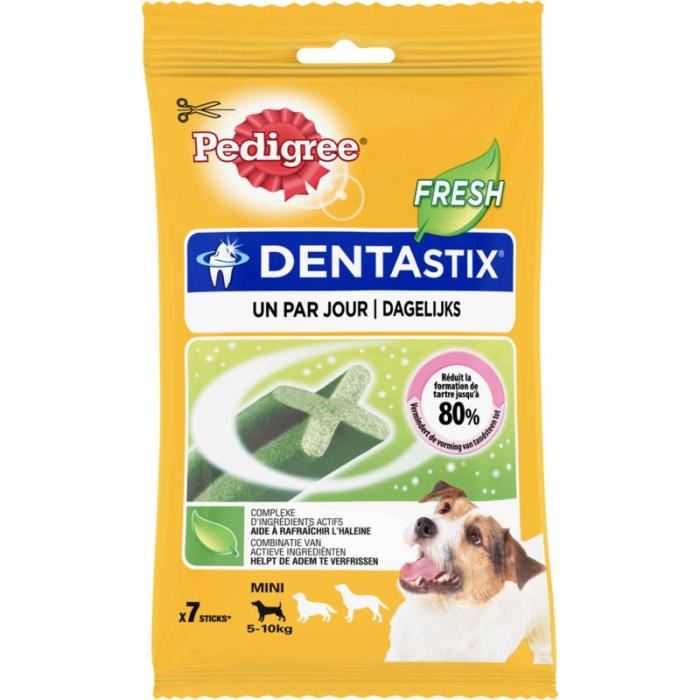 Pedigree Dentastix Batonnets Hygiene Bucco-dentaire Fresh - Pour Petit Chien - 110 G