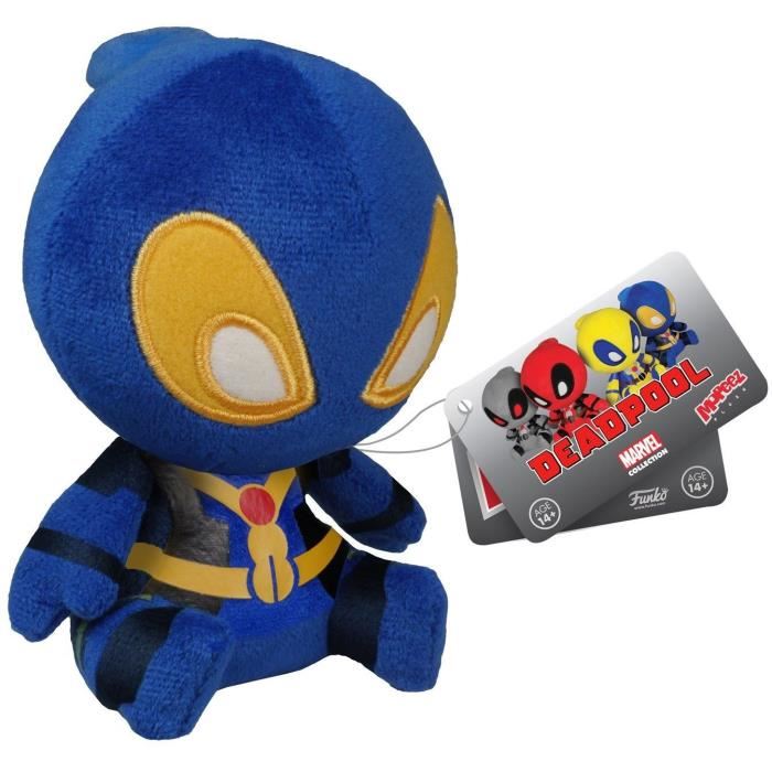 Funko Peluche Marvel - Deadpool Bleu Mopeez 10cm