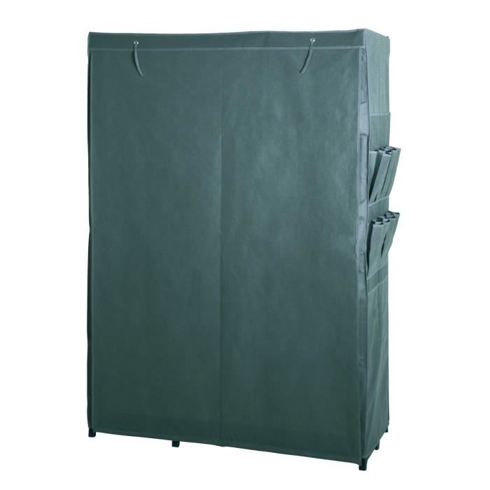 Penderie Souple Tama 50x116x173 Cm Alu Gris
