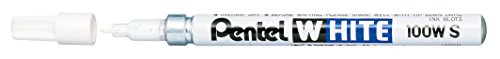 Pentel Marqueur Permanent Blanc 100w S
