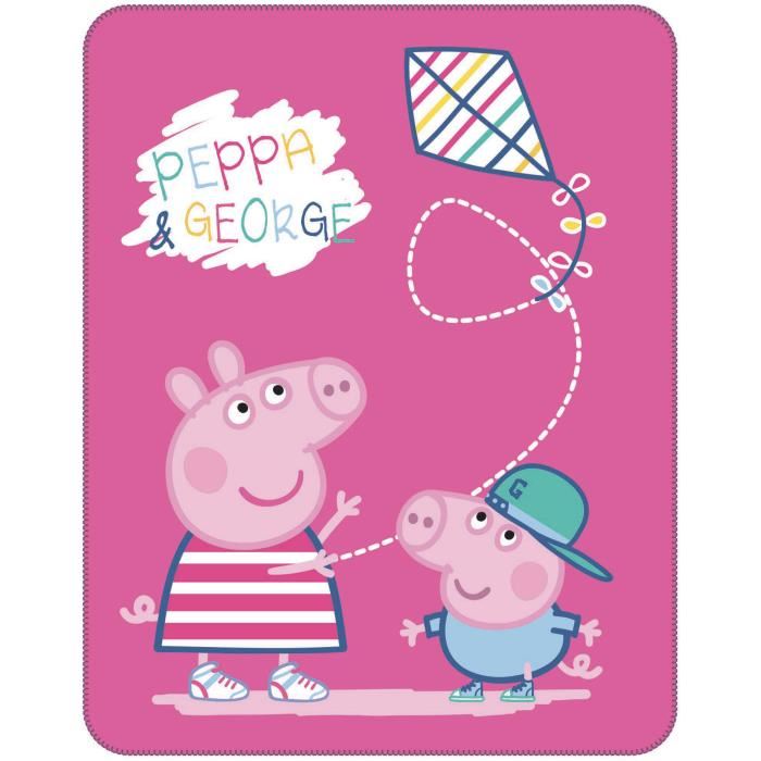 Peppa Pig Recreation - Plaid 110 X 140 Cm