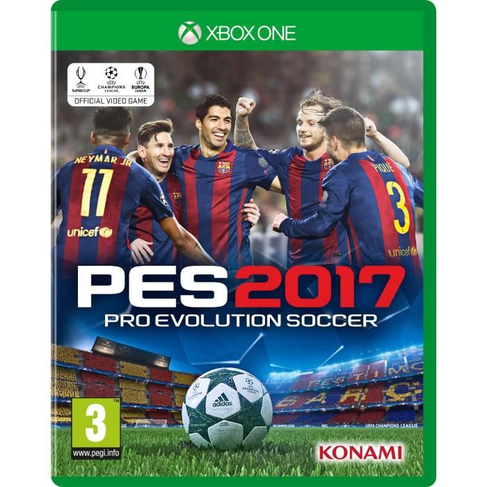Pes 2017 Jeu Xbox One