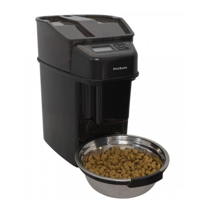 Petsafe Distributeur Automatique De Croquettes Pour Chienchat 56l Simply Feed Jusqua 12 Repasfonctionne Avec Piles Ou