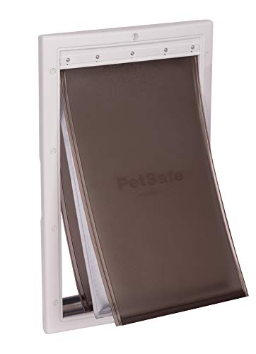 Petsafe - Porte Pour Animaux Conditions Climatiques Extremes - Tres Isolante - Avec Panneau De Fermeture - Taille Moyenne M