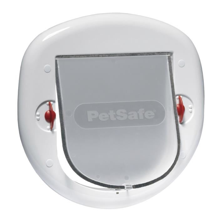 Porte Pour Gros Chat Et Petit Chien - Petsafe - 4 Positions - Blanc