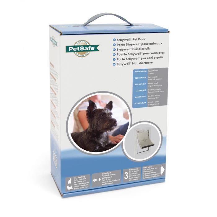 Petsafe Chatiere Pour Chien Chat Animaux De Compagnie 600 Aluminium