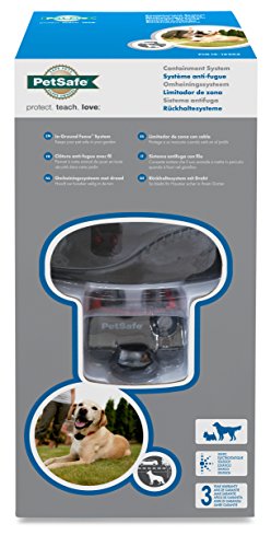 Petsafe - Systeme De Clôture Anti-fugue Avec Fil Pour Chien De Plus 36 Kg ? Avertissement Sonore/electrostatiquefacile A