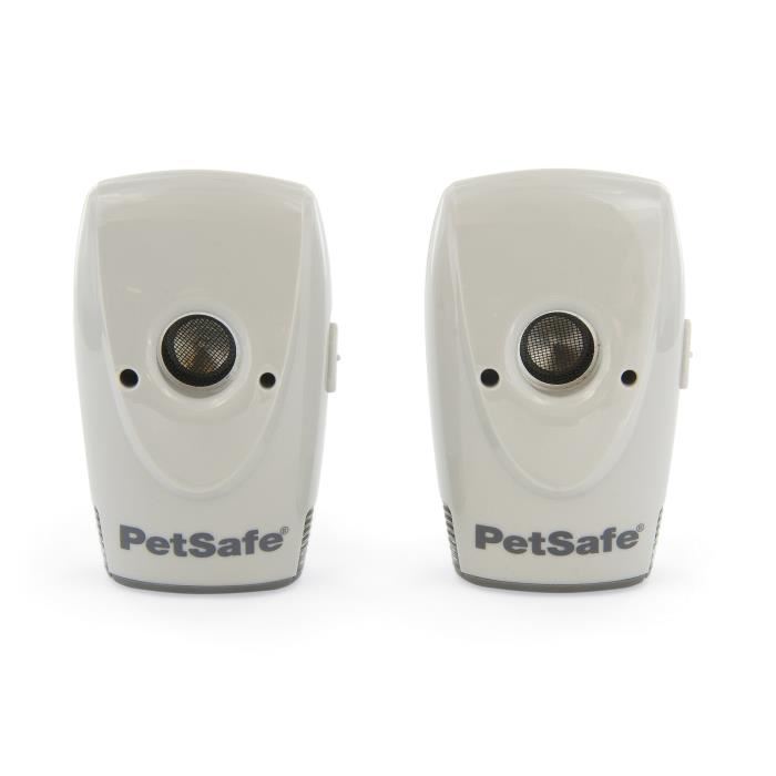 Systeme Anti Aboiement Interieur Petsafe 2 Dispositifs 8m De Portee Automatique Ultrasons