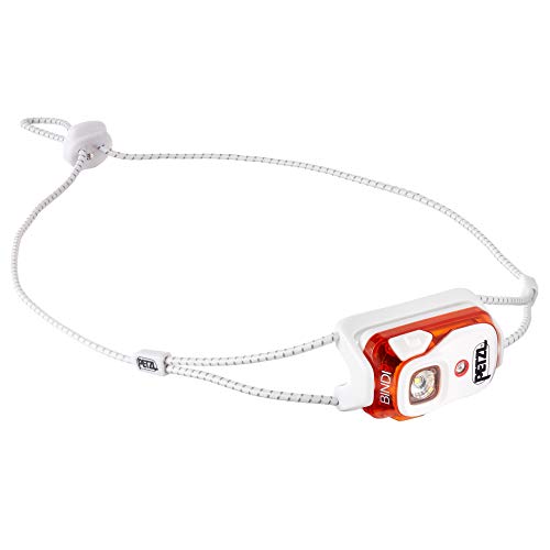 Petzl Bindi Orange - Ultra Compact Headlamp - Usb Rechargeable