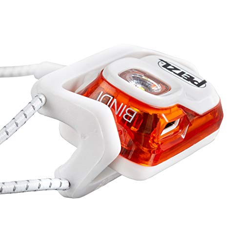 Petzl Bindi Orange - Ultra Compact Headlamp - Usb Rechargeable
