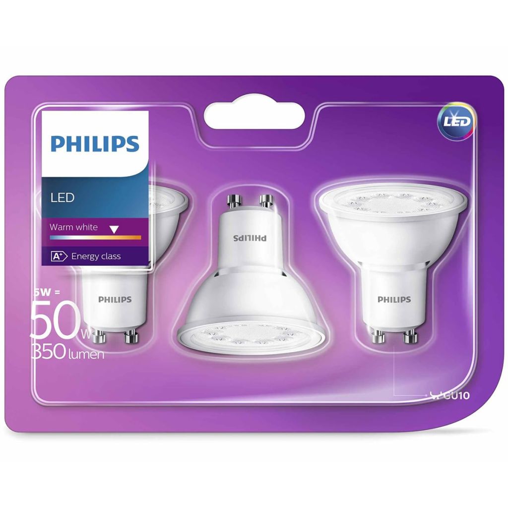 Philips Lighting Led Gu10 Reflecteur 5 W = 50 W Bl