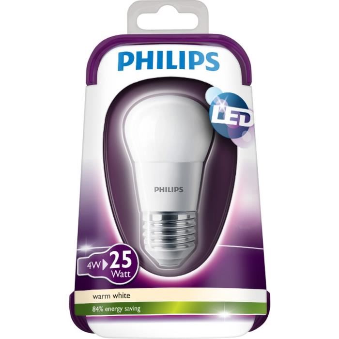 Philips Ampoule Led 25w P45 E27 Ww Fr 