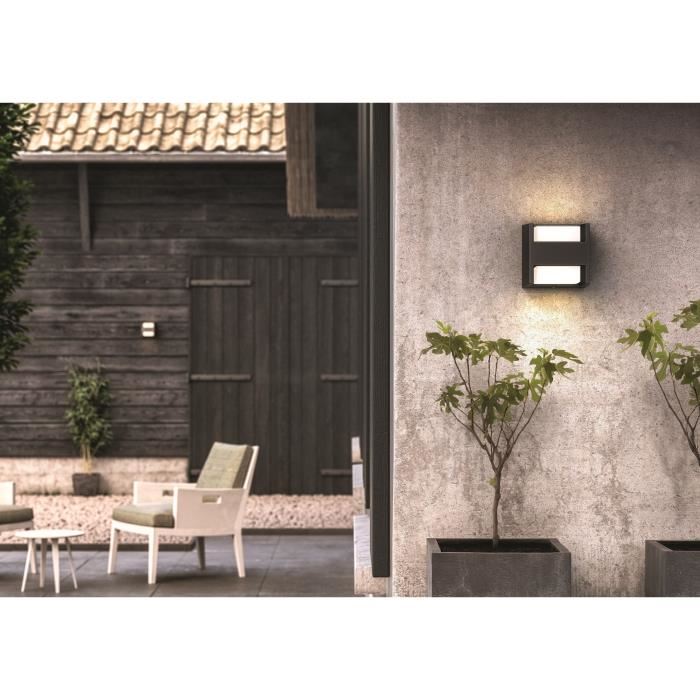 Applique Murale Philips Arbour Eclairage Exterieur Lumiere Blanche Chaude Etroit Ip44