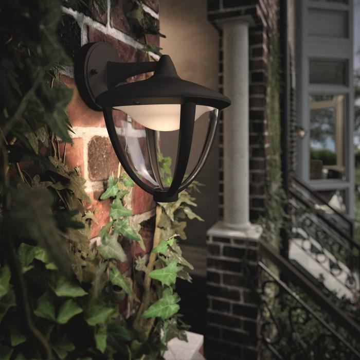Applique D?exterieur Led Robin, Noire