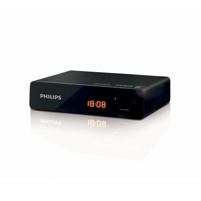 Philips Dtr3000 Decodeur Tnt Hd Dvb-t2 Enregistreur Usb