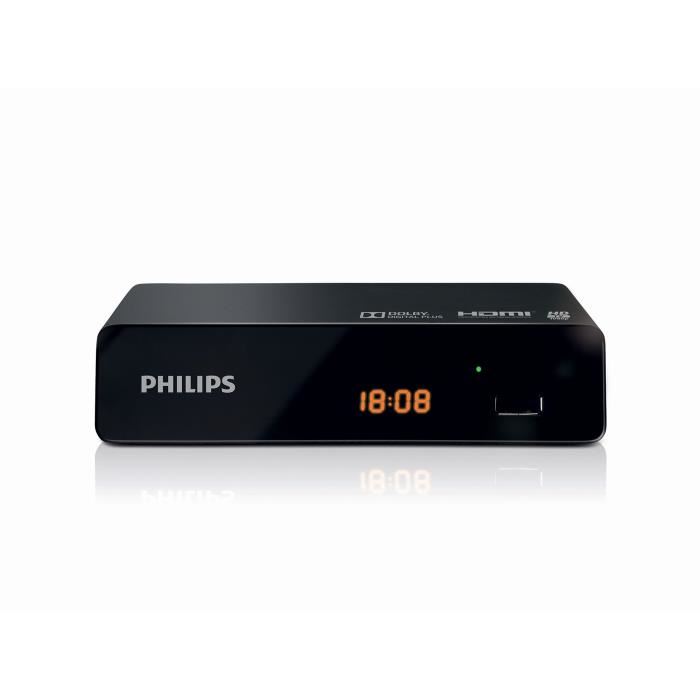 PHILIPS DTR3000 Decodeur TNT HD DVB-T2 Enregistreur USB