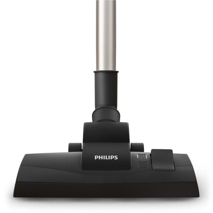 Philips Powergo Aspirateur Sac, Filtre Anti-allergie, Retient 99,9 % Des Particules, 77db, 900w, Rouge (fc8243/09)