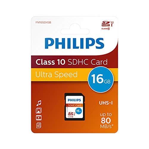 Philips Ultra Speed Carte Sdhc 16 Go Uhs...