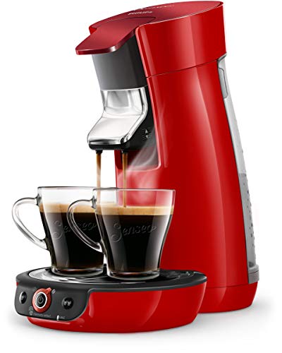 SENSEO HD656481 Machine a cafe a dosette Viva Duo Select Rouge
