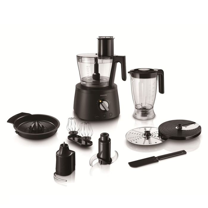 Robot De Cuisine Multifonction Philips Hr777690 Serie 7000 1300w 12 Vitesses Noir