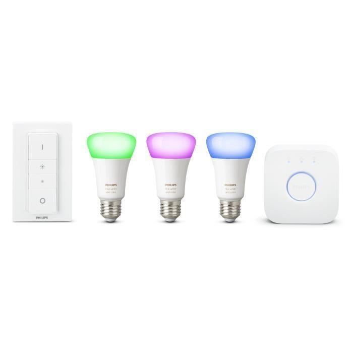 Philips Hue Kit De Demarrage 3 Ampoules ...