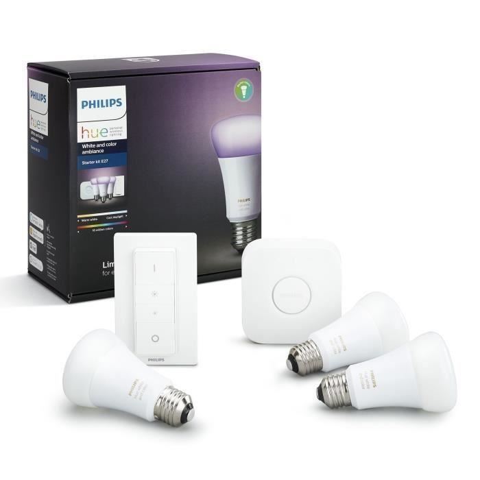 Philips Hue Kit De Demarrage 3 Ampoules ...