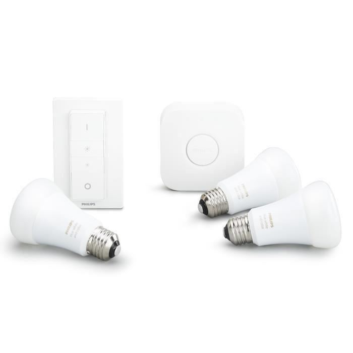 Philips Hue Kit De Demarrage 3 Ampoules ...